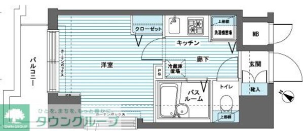 フェニックス日本橋蛎殻町弐番館の物件間取画像